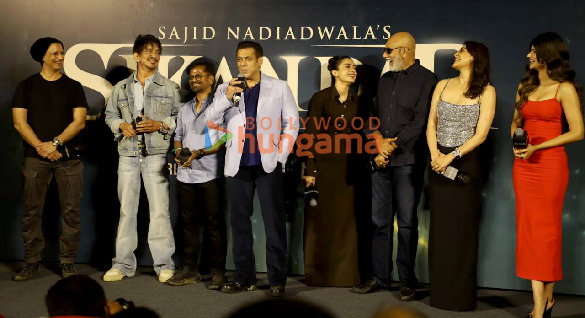 Photos: Salman Khan, Rashmika Mandanna, Kajal Aggarwal and others snapped at Sikandar trailer launch Photos: Salman Khan, Rashmika Mandanna, Kajal Aggarwal and others snapped at Sikandar trailer launch