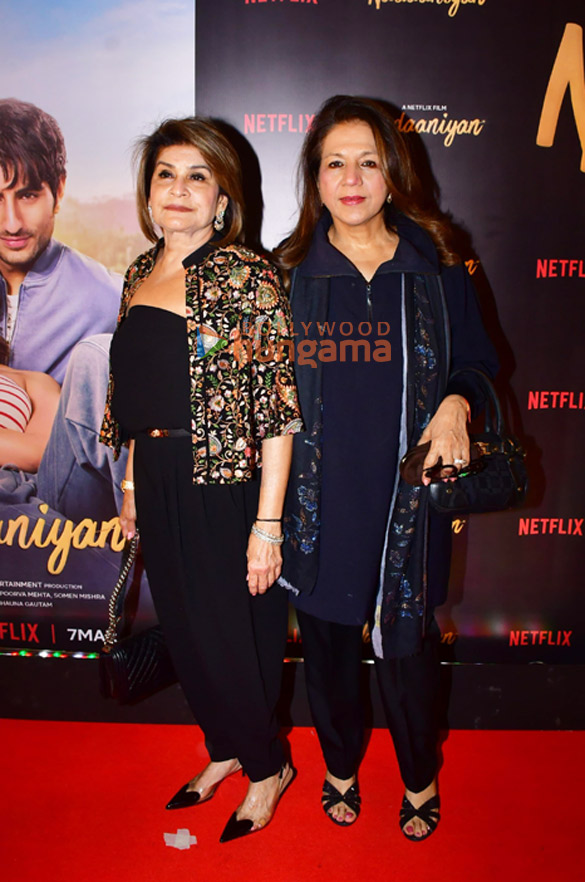 photos sara ali khan ibrahim ali khan rekha khushi kapoor suhana khan and others grace the premiere of nadaaniyan 1240 1