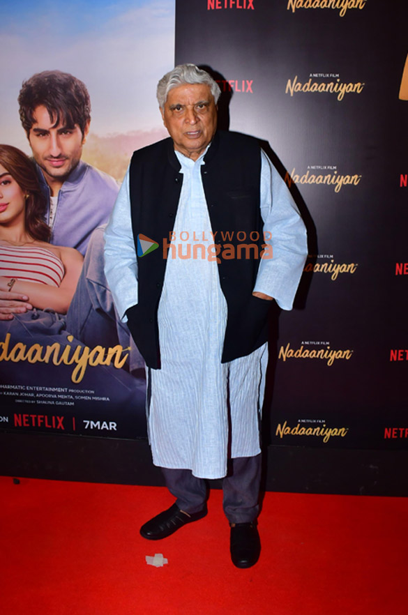 photos sara ali khan ibrahim ali khan rekha khushi kapoor and others grace the premiere of nadaaniyan 14