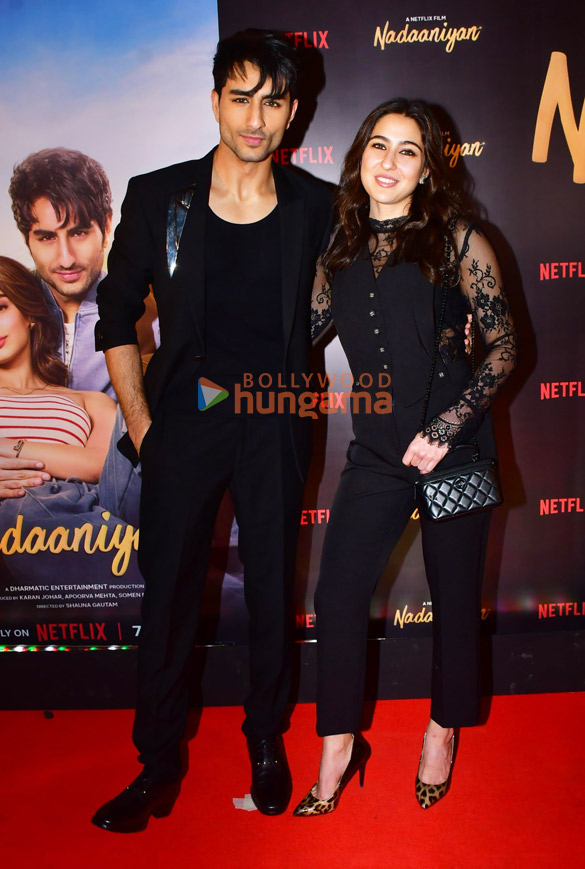 Photos: Sara Ali Khan, Ibrahim Ali Khan, Janhvi Kapoor, Rekha, Khushi Kapoor, Suhana Khan and others grace the premiere of Nadaaniyan