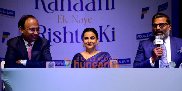 Photos: Vidya Balan snapped at Federal Bank’s press conference and launch event at Sofitel, BKC Photos: Vidya Balan snapped at Federal Bank’s press conference and launch event at Sofitel, BKC