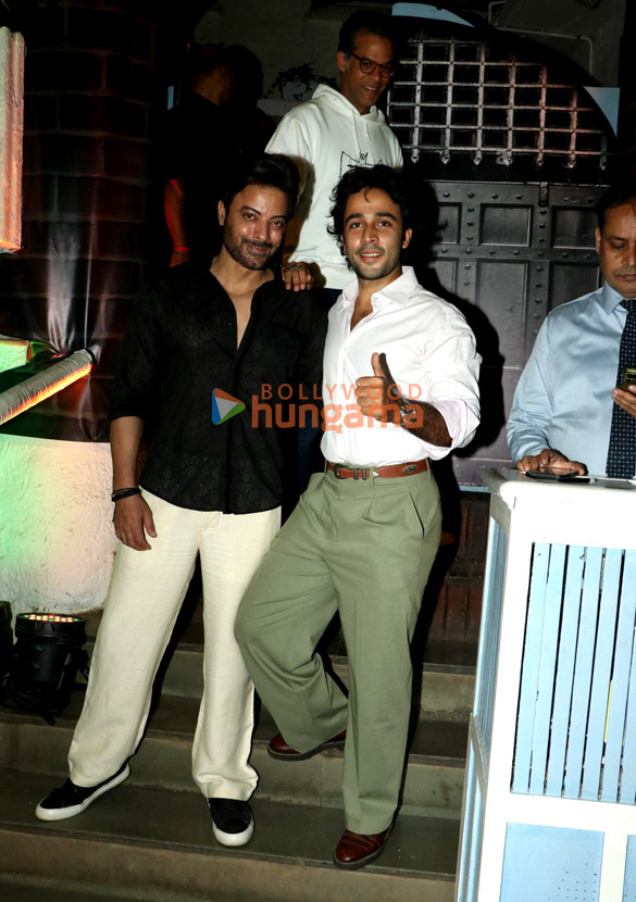 photos vikramaditya motwane zahan kapoor rahul bhat monika shergill tanya bami sameer nair and others were snapped at the success party of black warrant at olive bar and kitchen 6
