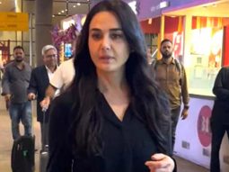Pretty with her no makeup look! Preity Zinta