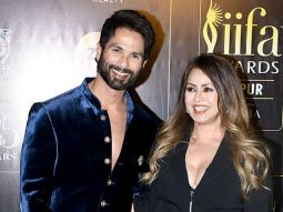 Shahid Kapoor & Mahima Choudhary pose together for IIFA 2025