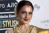 Rekha ji never disappoint us with her saree look