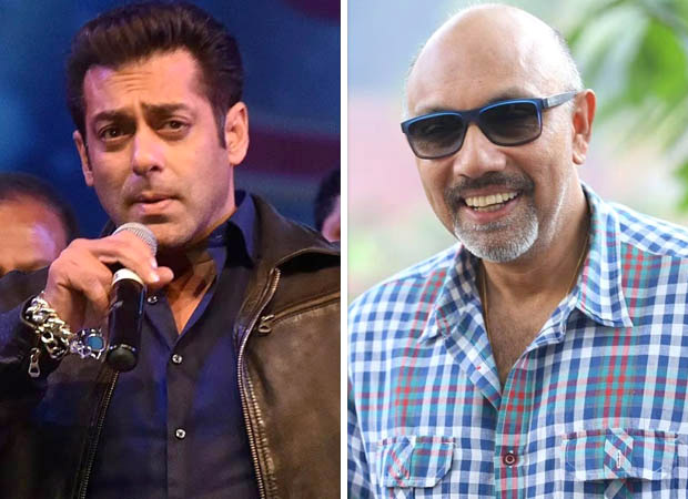 Salman Khan and Sathyaraj at Sikandar trailer launch event.