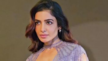 Samantha looks dazzling in a saree