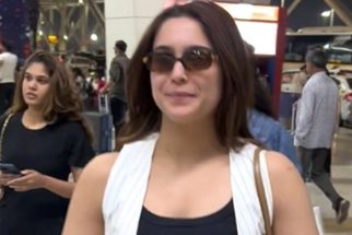 Sharvari Wagh’s natural airport look