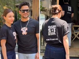 Kunal Kemmu and Soha Ali Khan opt for barcode t-shirts to support World For All