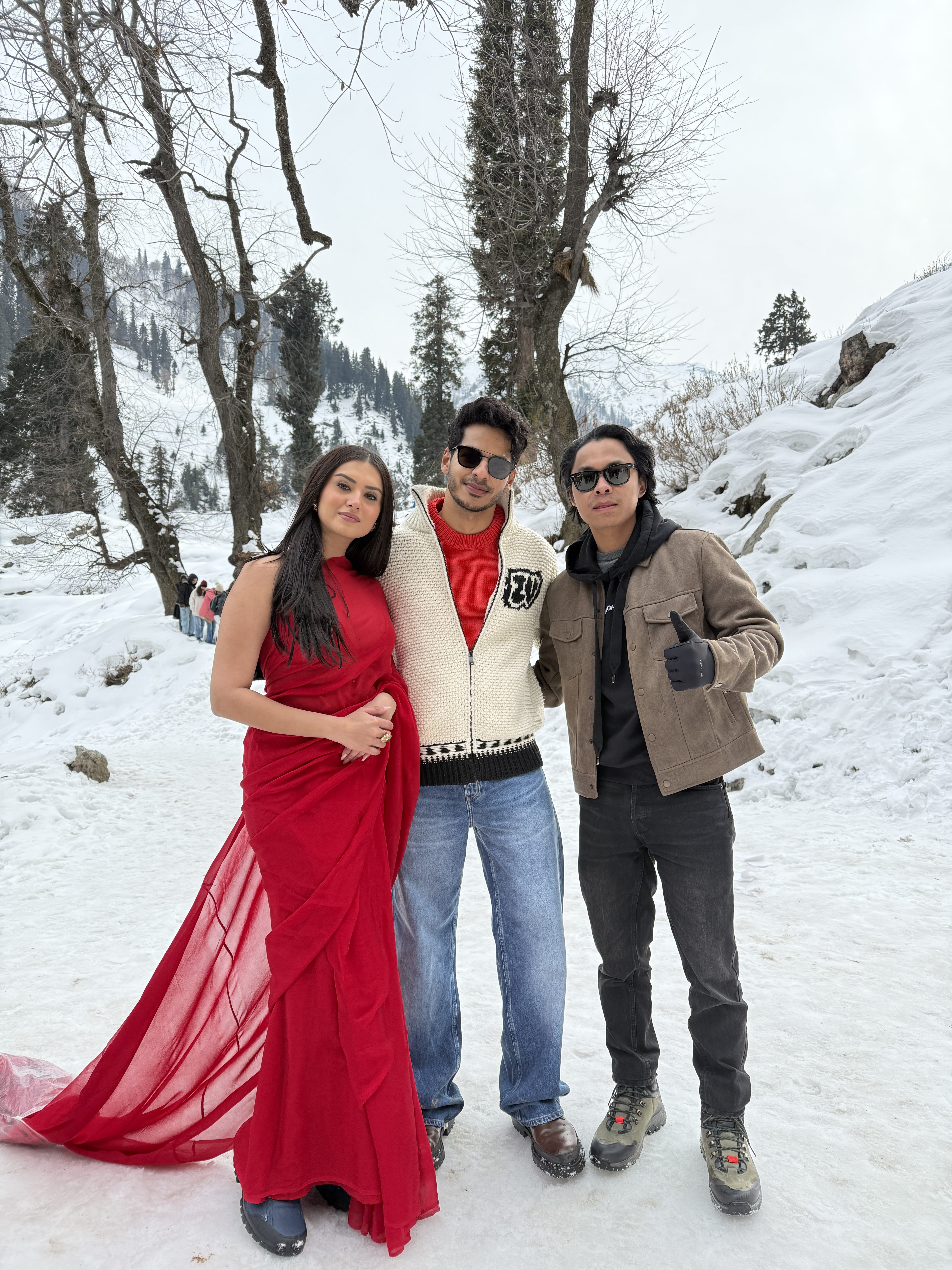 Ishaan Khatter and Tara Sutaria speak on shooting 'Pyaar Aata Hai' in Kashmir: "It truly elevates the emotions of the track"