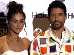 The cutest couple! Farhan Akhtar & Shibani Dandekar pose together