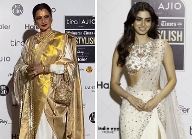 Rekha dedicates an award to Khushi Kapoor and Janhvi Kapoor, calls them her ‘Jaan’ and ‘Joy’