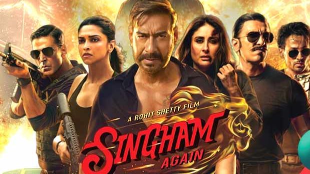 World Television Premiere of Singham Again on Holi! Ajay Devgn shares excitement saying, “This Holi, get ready for action, drama, and high energy”