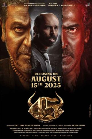 Teaser of Shivarajkumar, Upendra, and Raj B. Shetty’s Pan-India film 45 unveiled at a grand event in Mumbai: “It is designed to resonate with every Indian” Teaser of Shivarajkumar, Upendra, and Raj B. Shetty’s Pan-India film 45 unveiled at a grand event in Mumbai: “It is designed to resonate with every Indian”