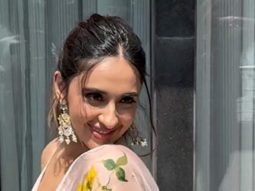 Akansha Ranjan Kapoor spotted in a beautiful sunshine suit