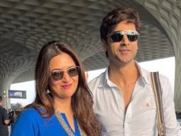 Cute couple alert! Divyanka Tripathi & Vivek Dahiya at the airport