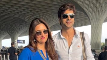 Cute couple alert! Divyanka Tripathi & Vivek Dahiya at the airport