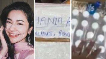 Hania Aamir’s Indian fans send water bottles in viral video amid Indus Waters Treaty suspension