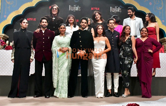ishaan khatter bhumi pednekar sakshi tanwar and others grace the trailer launch of the royals 5566
