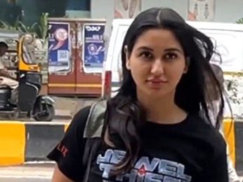 Nikita Dutta wears her movie T shirt to gym