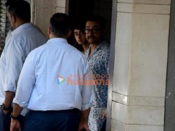 Photos: Aamir Khan snapped with son Azad Rao Khan in Pali Hill, Bandra