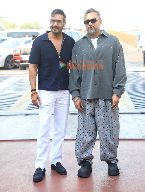 photos ajay devgn yo yo honey singh bhushan kumar and others grace the song launch money money from raid 2 4