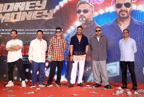 photos ajay devgn yo yo honey singh bhushan kumar and others launch the song money money from the film raid 2 11 1