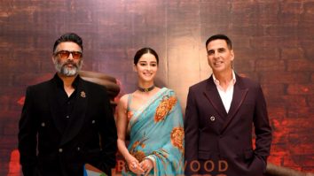 Photos: Akshay Kumar, Ananya Panday and R. Madhavan snapped at Kesari 2 trailer launch in Delhi