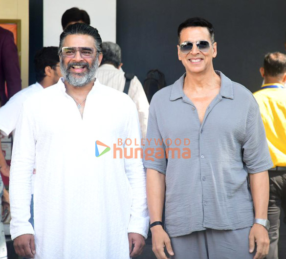 Photos: Akshay Kumar, R Madhavan, Ananya Panday snapped at Kalina airport