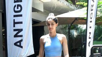 Photos: Ananya Panday snapped outside a gym in Pali Hill