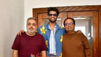 Photos: Babil Khan, Biswapati Sarkar and Amit Golani snapped promoting Logout
