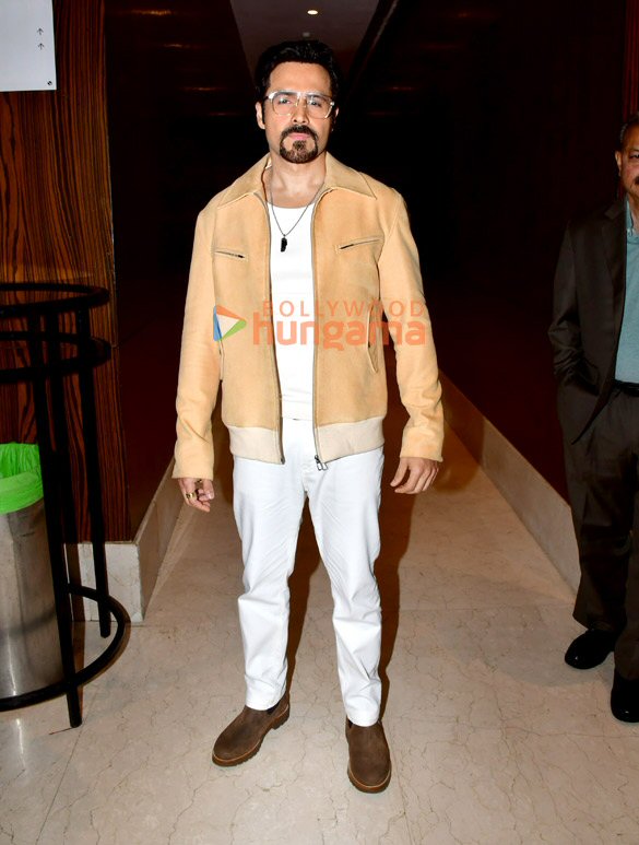 photos emraan hashmi saie tamhankar zoya hussain and others snapped at the trailer launch of ground zero 13