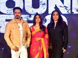 Photos: Emraan Hashmi, Saie Tamhankar, Zoya Hussain and others snapped at the trailer launch of Ground Zero