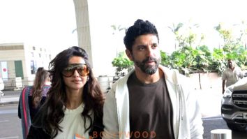 Photos: Farhan Akhtar and Ritesh Sidhwani snapped at the Mumbai airport leaving for Srinagar for the premiere of Ground Zero