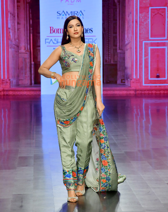 photos gauahar khan and sanjana sanghi turn showstopper at bombay times fashion week 2025 2