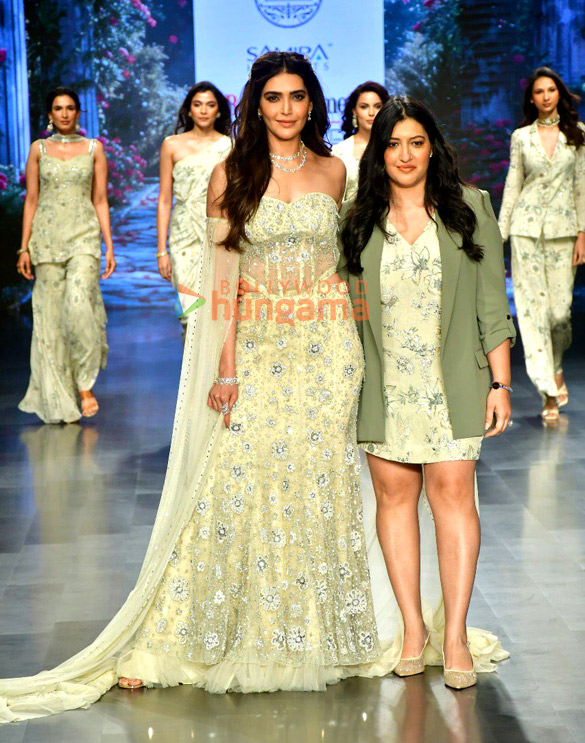 photos gauahar khan and sanjana sanghi turn showstopper at bombay times fashion week 2025 9