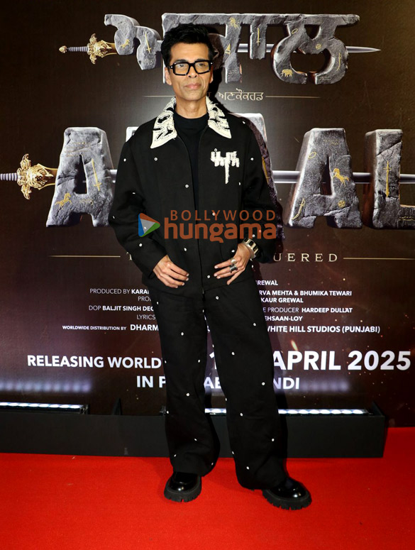 photos gurdas maan karan johar gippy grewal and others grace the premiere of akaal 1