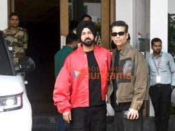 Photos: Karan Johar and Gippy Grewal snapped at Kalina airport