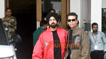 Photos: Karan Johar and Gippy Grewal snapped at Kalina airport