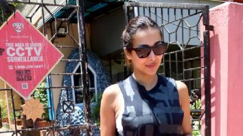 Photos: Malaika Arora snapped outside Diva Yoga in Bandra