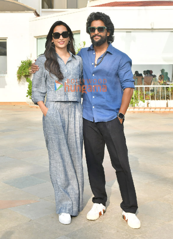 photos nani and srinidhi shetty snapped promoting hit the third case 3