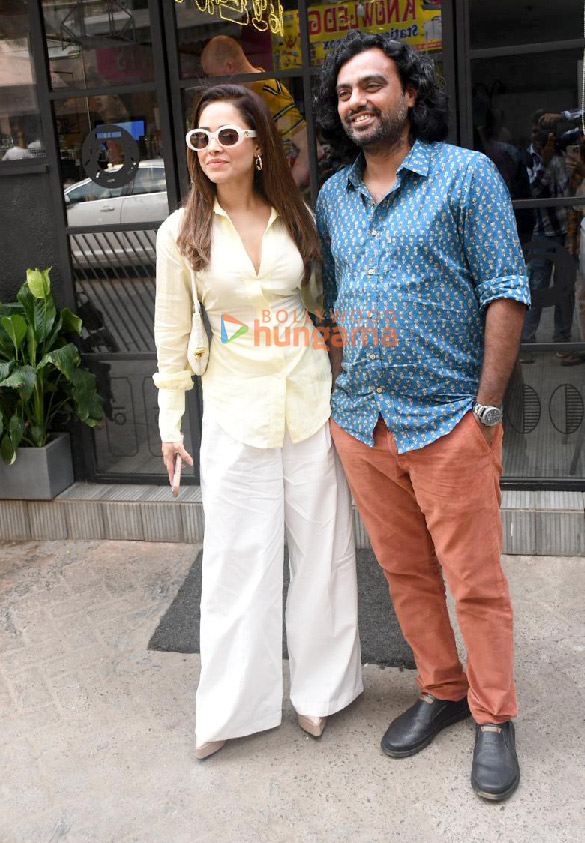 photos nushrratt bharuccha and vishal furia snapped promoting chhorii 2 5