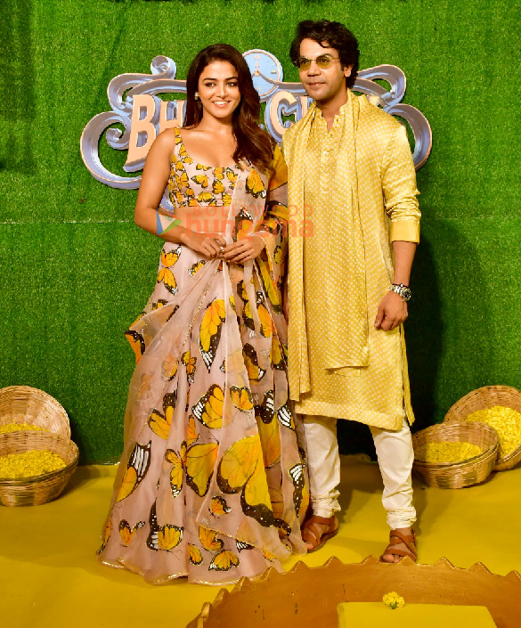 photos rajkummar rao wamiqa gabbi and others grace the trailer launch of bhool chuk maaf 9