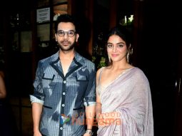 Photos: Rajkummar Rao and Wamiqa Gabbi snapped promoting Bhool Chuk Maaf at Gigi restaurant in Bandra