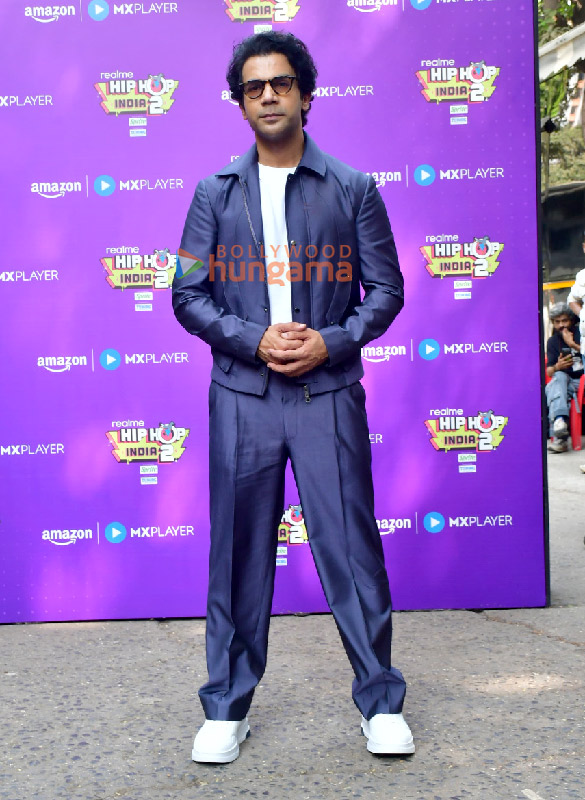 photos rajkummar rao and wamiqa gabbi snapped promoting bhool chuk maaf on the sets of hip hop india 2 9