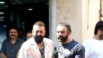Photos: Sanjay Dutt meets Sohail Khan at the latter’s office in Bandra