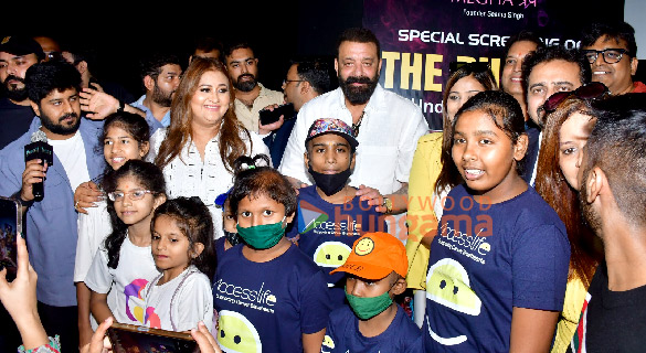 Photos: Sanjay Dutt snapped attending special screening of The Bhootni for kids and Cancer patients Photos: Sanjay Dutt snapped attending special screening of The Bhootni for kids and Cancer patients