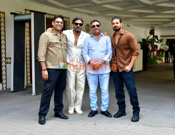 photos sooraj pancholi suniel shetty aakanksha sharma and others snapped promoting their film kesari veer 4