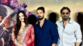 Photos: Sooraj Pancholi, Suniel Shetty, Akanksha Sharma and others grace the trailer launch of Kesari Veer