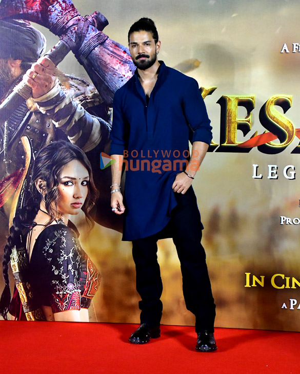 photos sooraj pancholi suniel shetty akanksha sharma and others grace the trailer launch of kesari veer 7 2